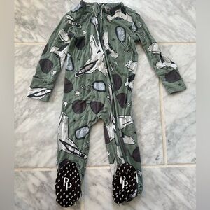Posh Peanut Airman Footie Pajama